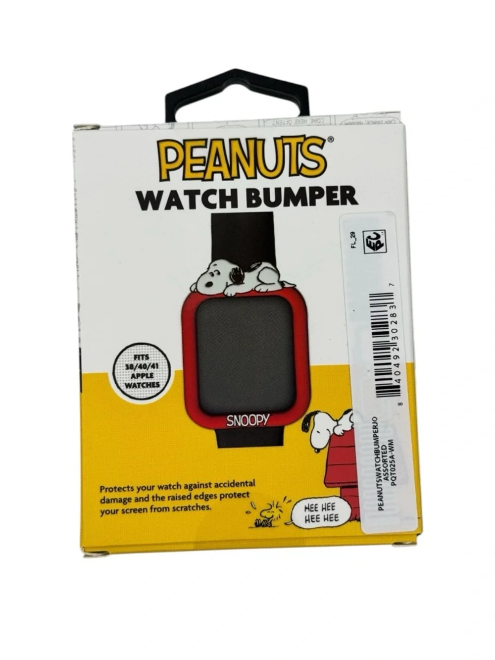 NIB CultureFly Peanuts Snoopy Apple Watch Bumper Case 38/40/41mm Protective